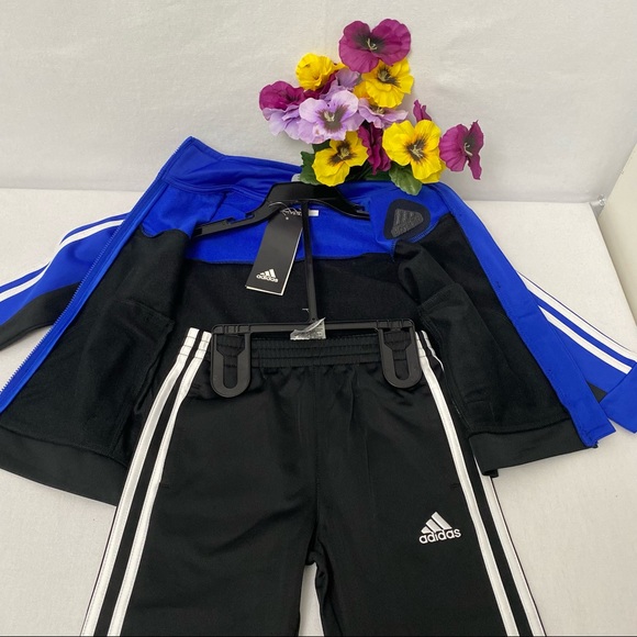 Adidas boys’ tricot jacket and pant 2-piece set,NWT - Picture 6 of 8
